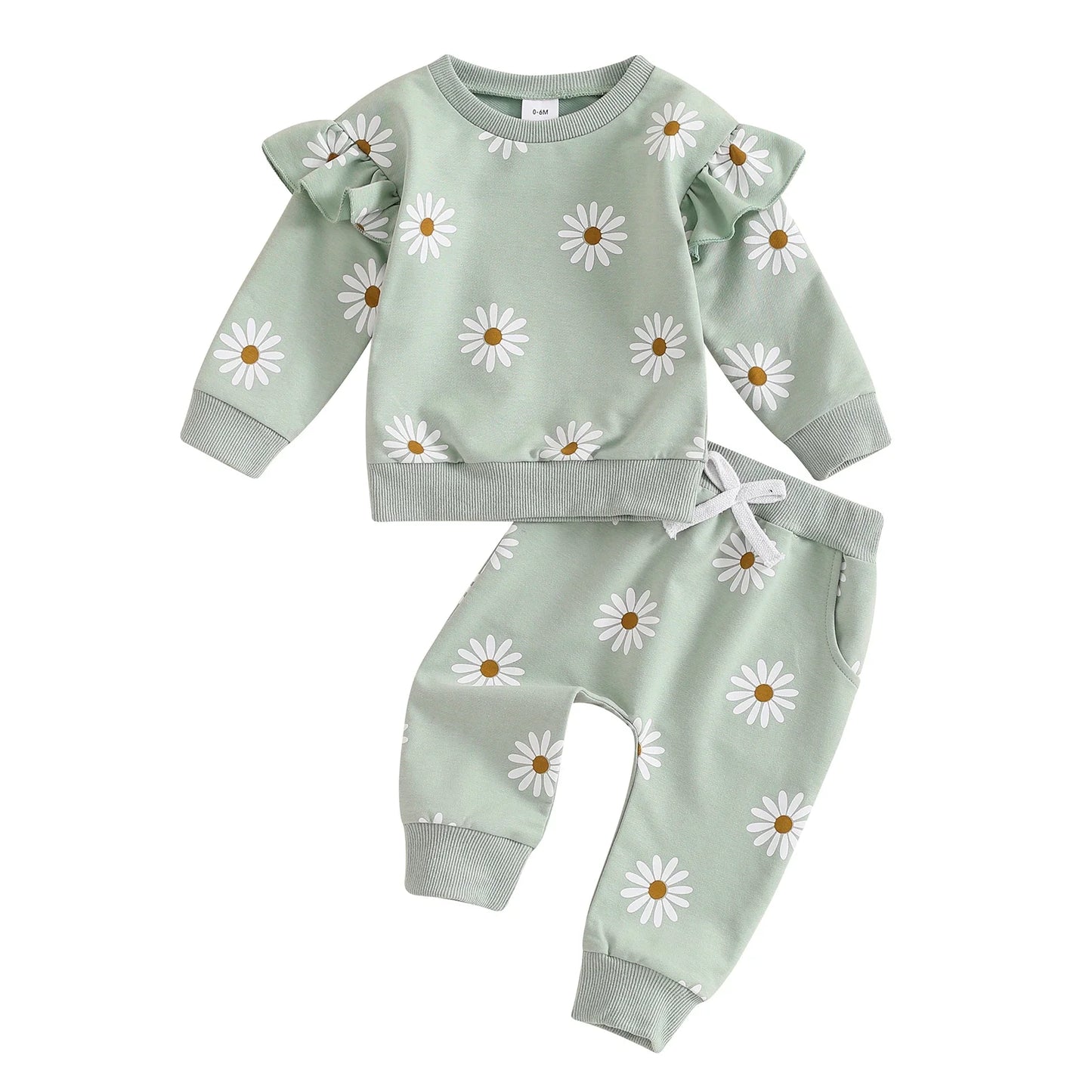 Daisy Sweatshirt Set