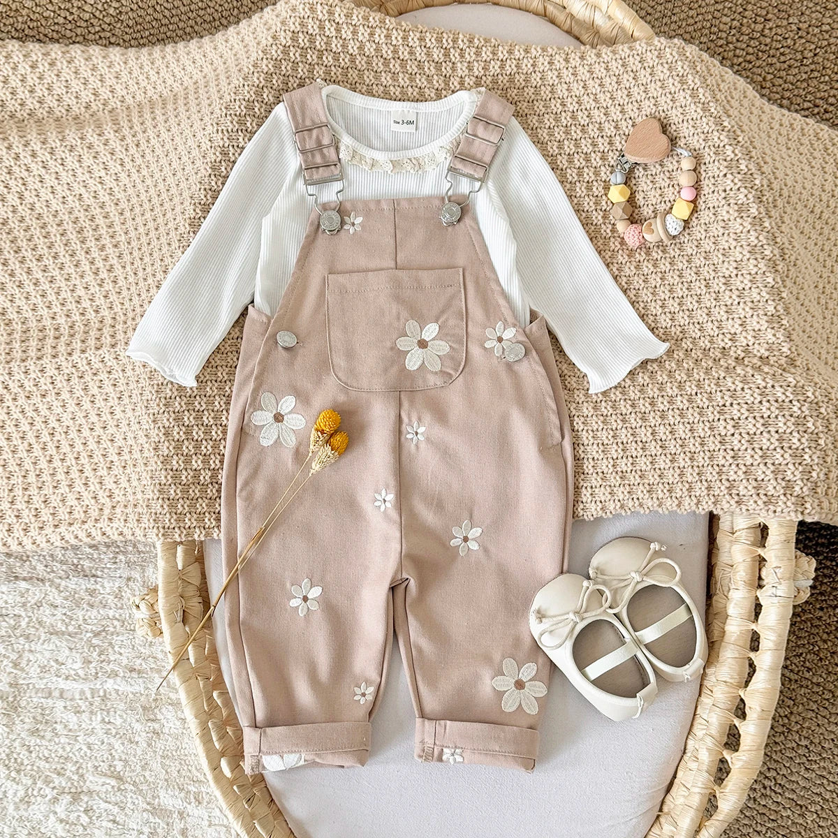 Daisy Overall Romper