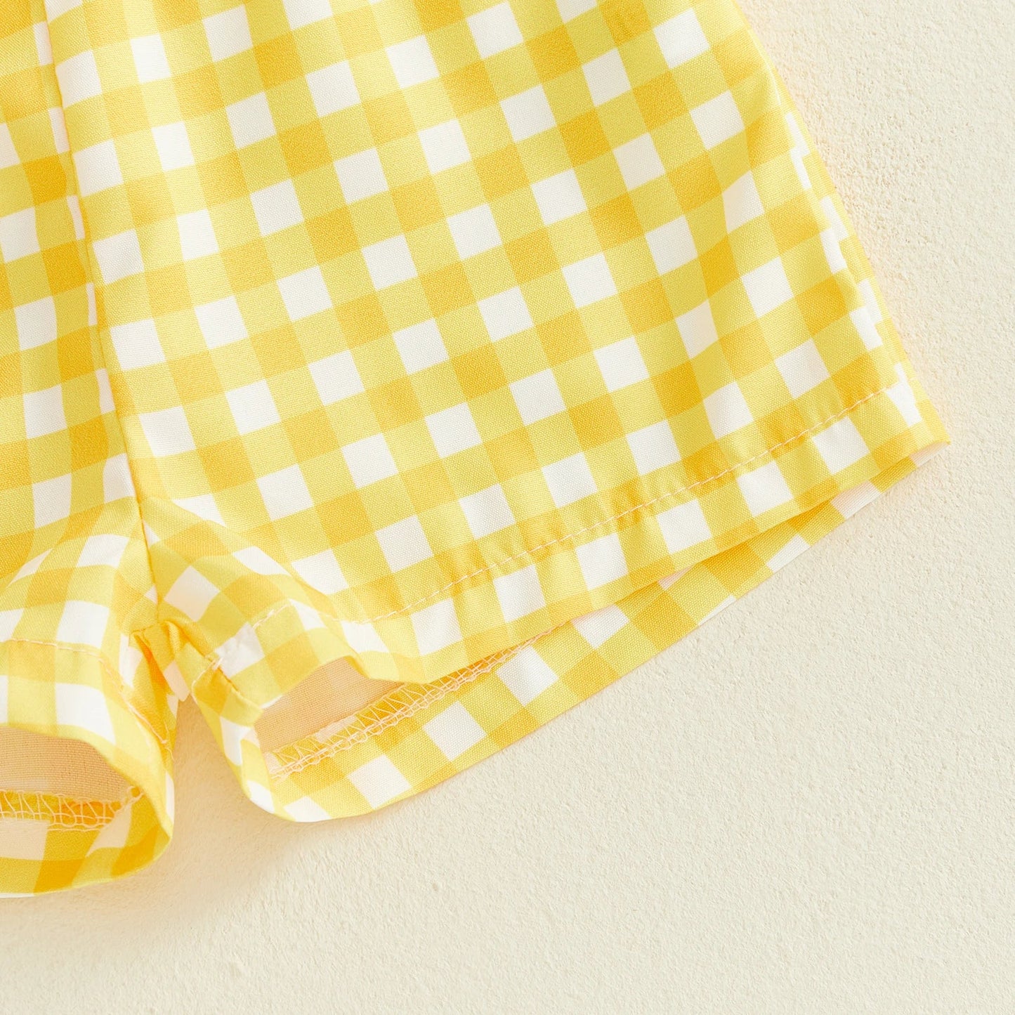 Daisy Plaid Set