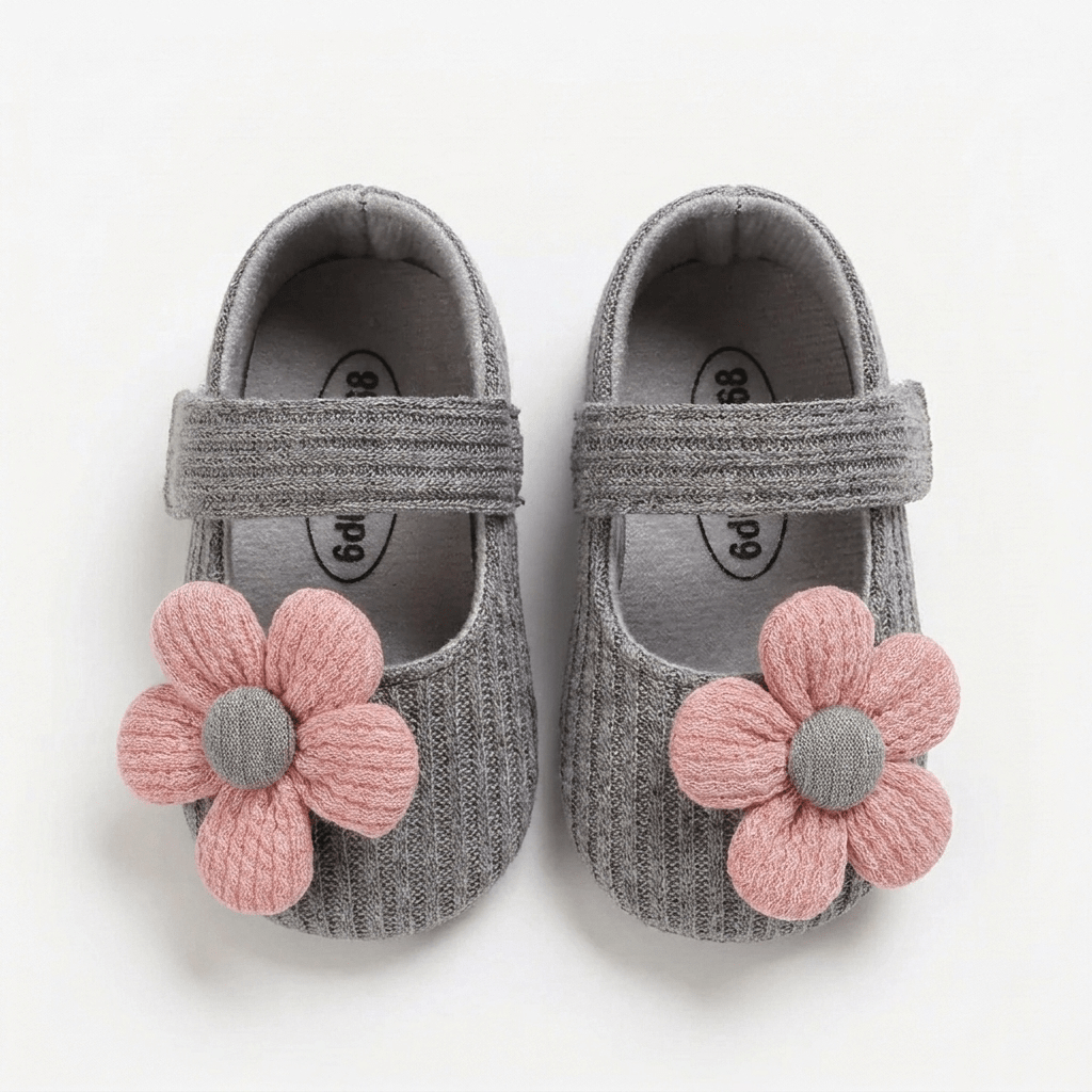 Blossom Knit Baby Shoes - Betina Baby & Kids