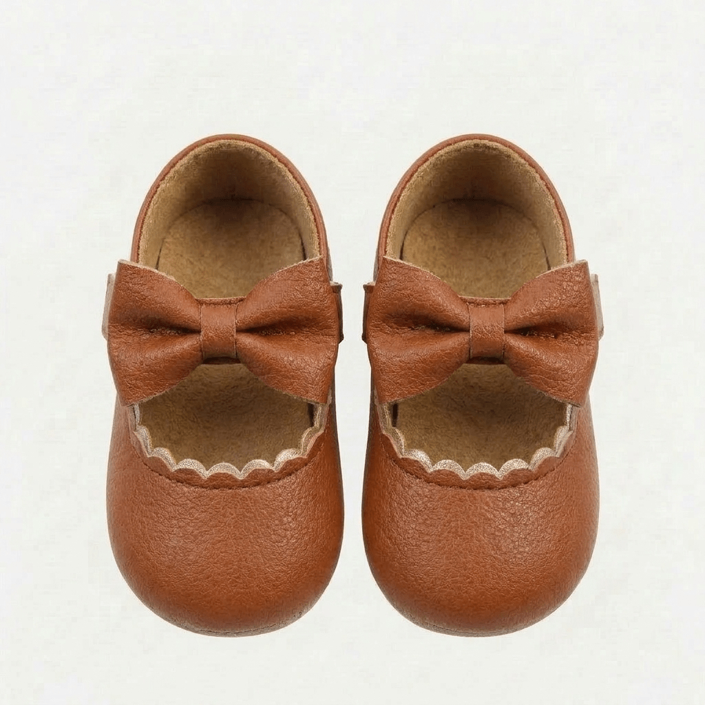 Classic Bow Mary Jane Baby Shoes - Betina Baby & Kids