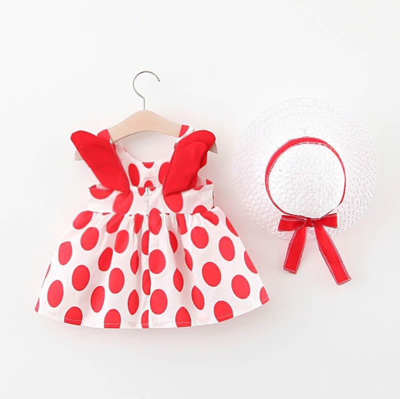 Sleeveless Summer Dress with Hat - Betina Baby & Kids