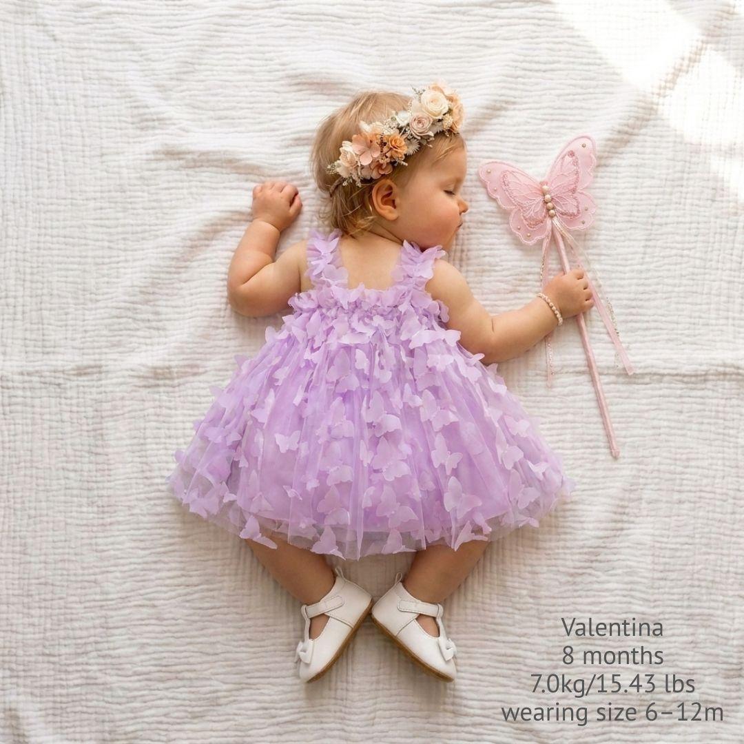3D Butterfly Tulle Dress - Betina Baby & Kids