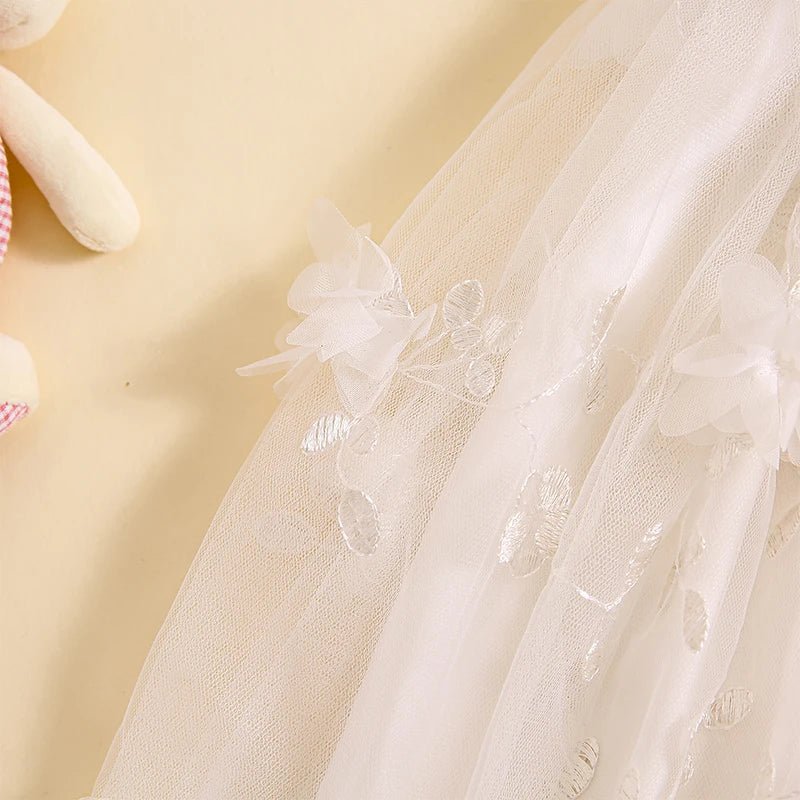 3D Floral Princess Tulle Dress - Betina Baby & Kids