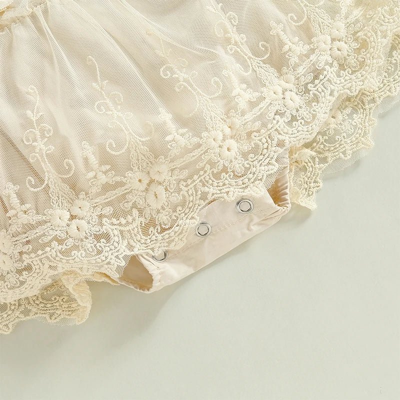 3D Floral Tulle Dress - Betina Baby & Kids