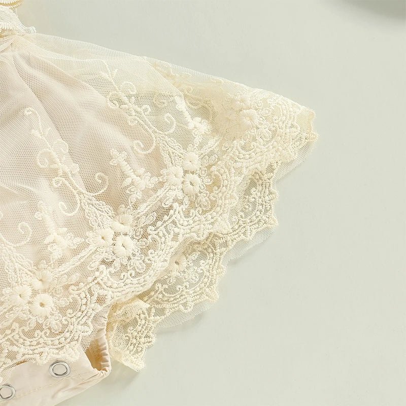 3D Floral Tulle Dress - Betina Baby & Kids