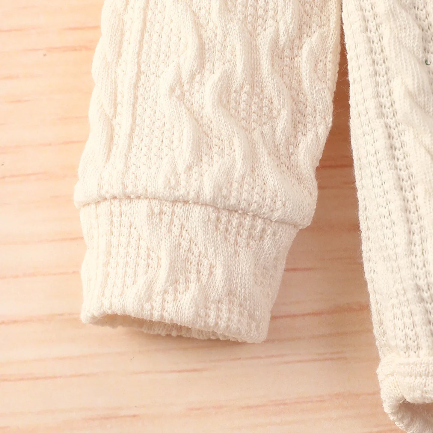 Textured Sweatshirt Baby Set