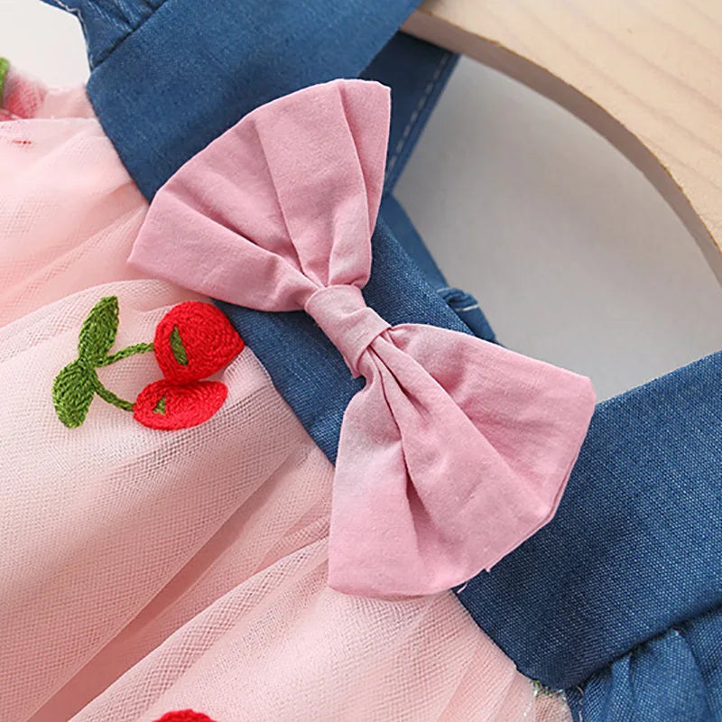 Cherry Ruffle Dress