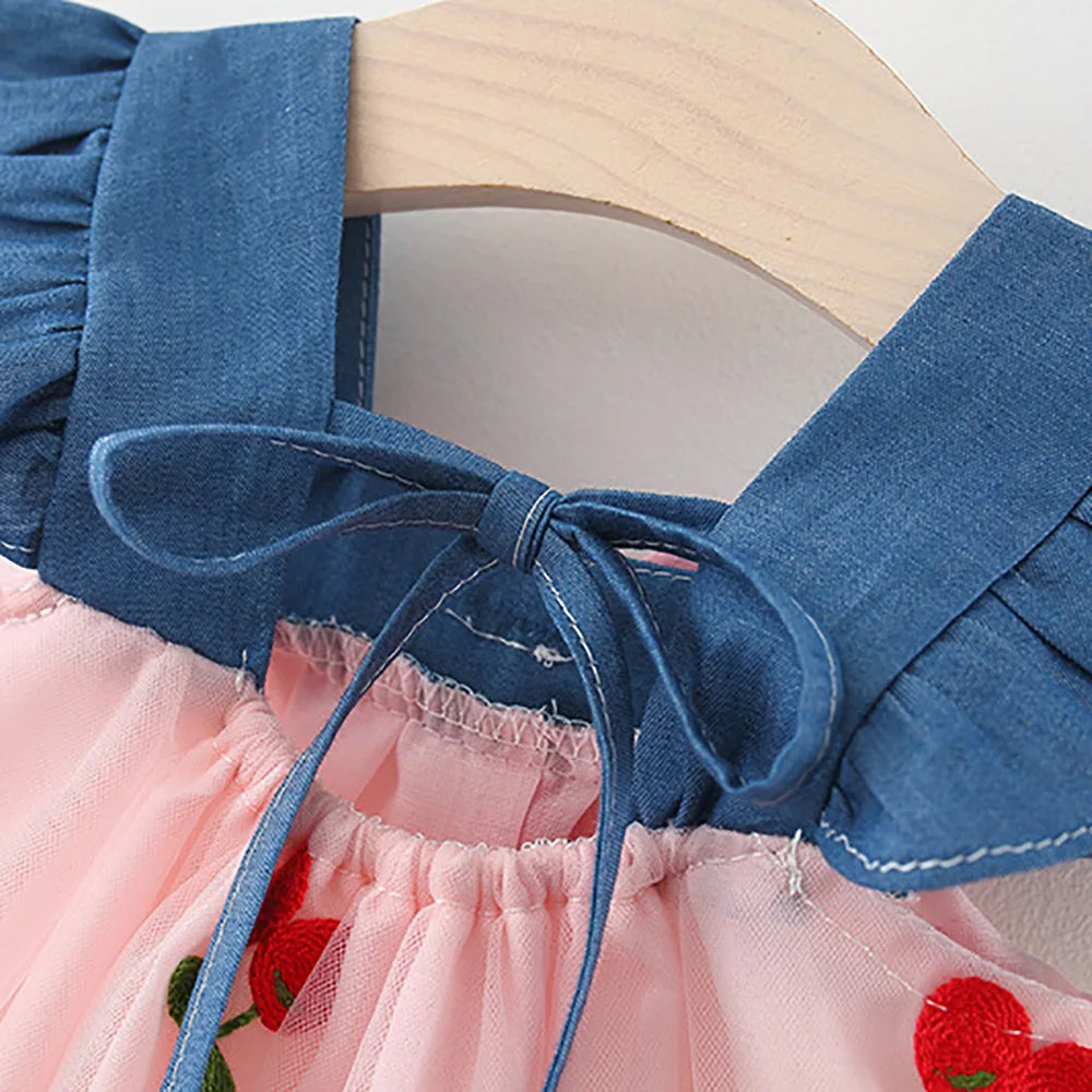 Cherry Ruffle Dress