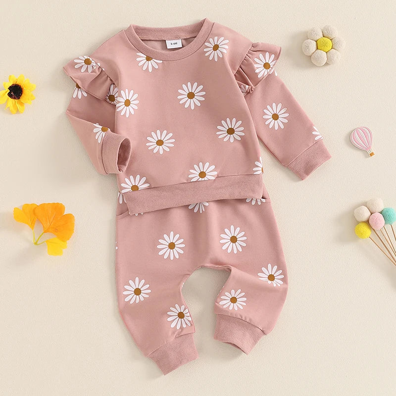 Daisy Sweatshirt Set