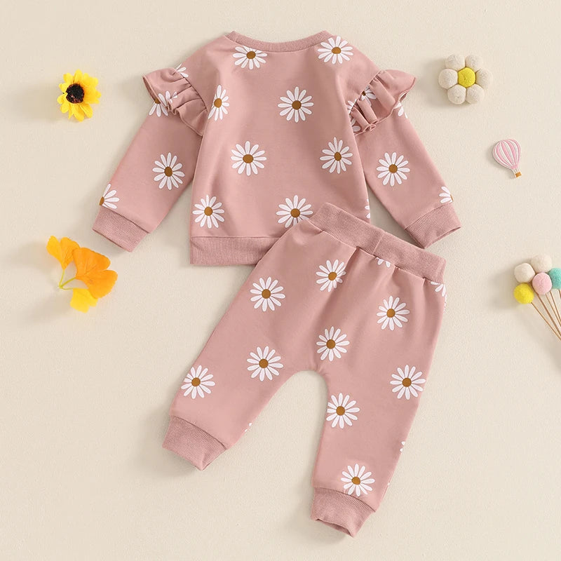 Daisy Sweatshirt Set