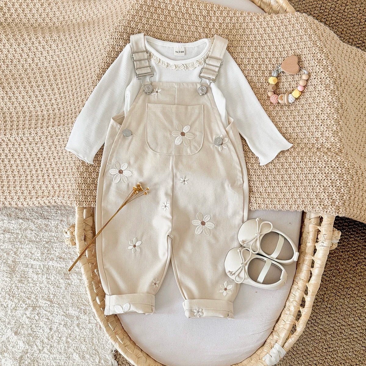 Daisy Overall Romper