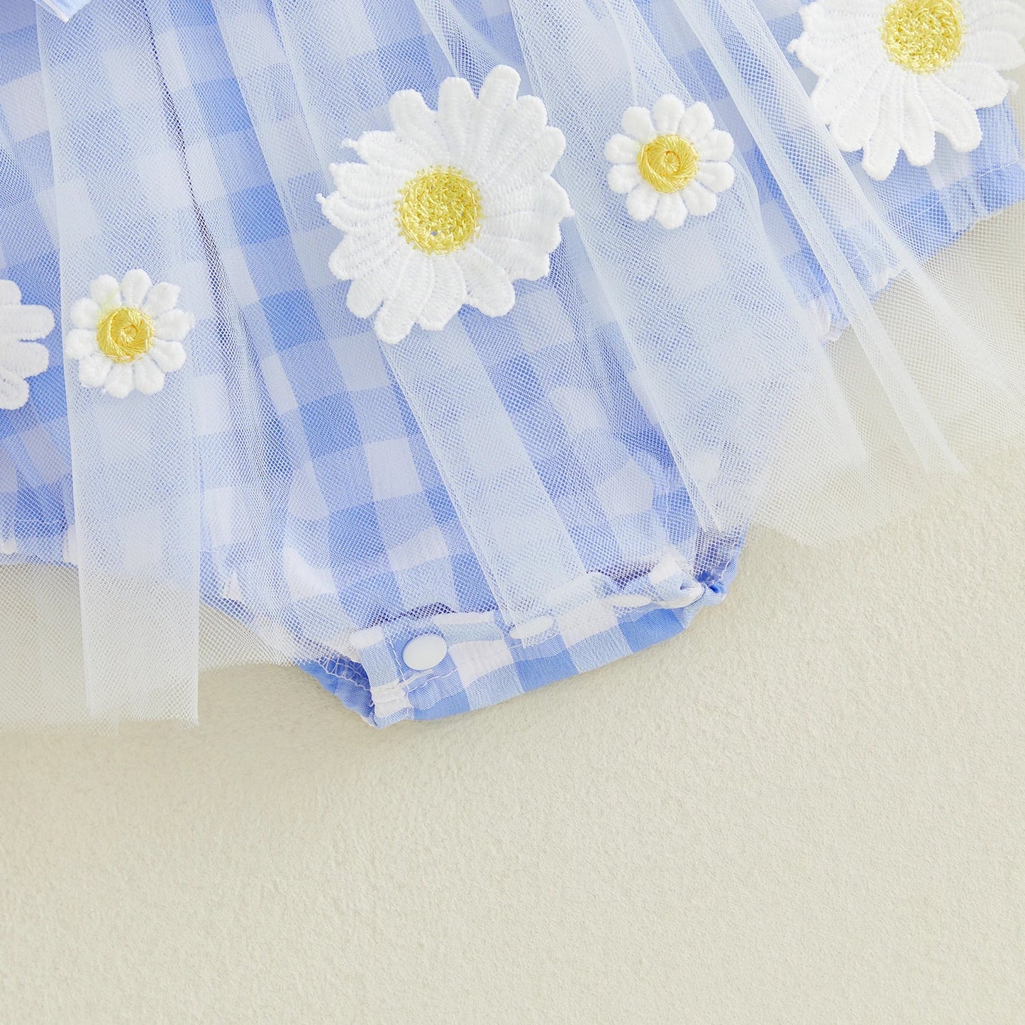 Daisy Plaid Dress with Bow