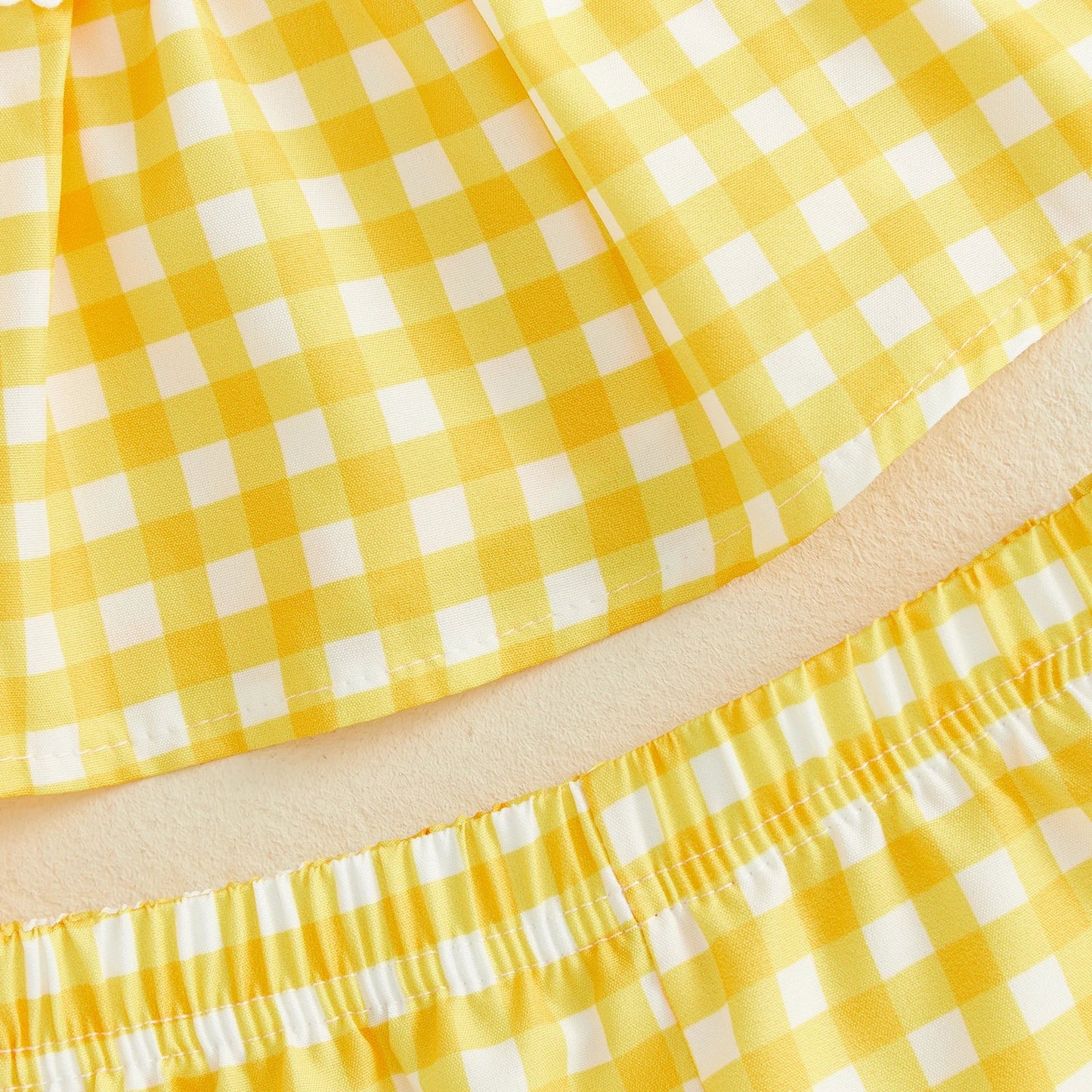 Daisy Plaid Set