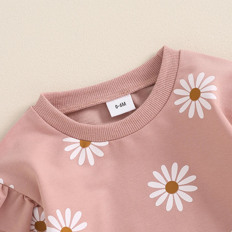 Daisy Sweatshirt Set