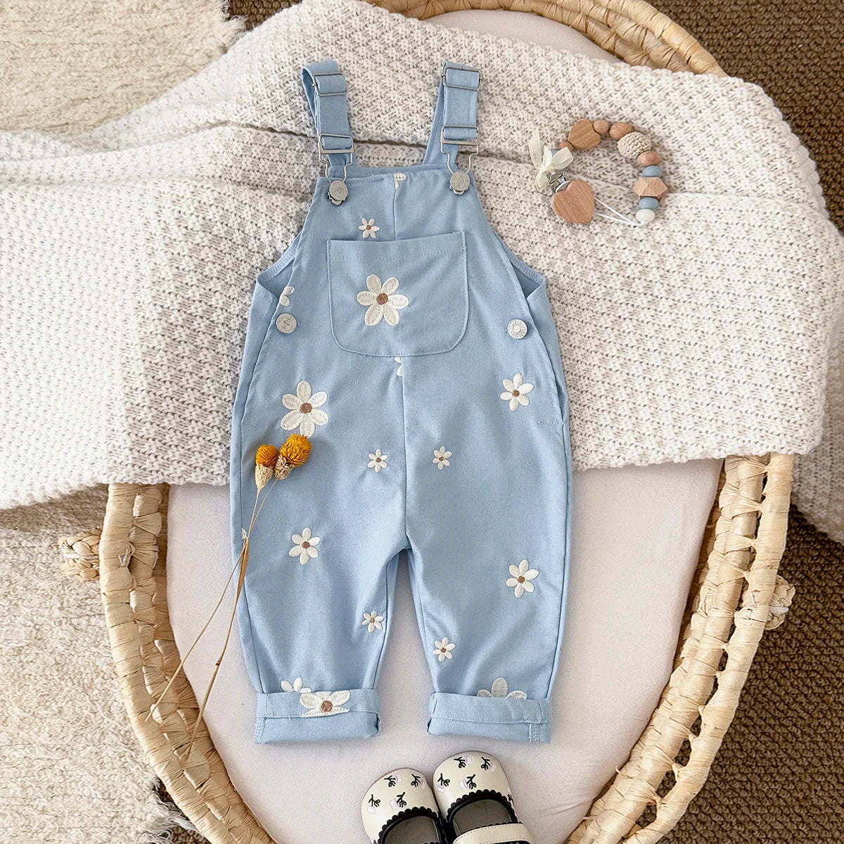 Daisy Overall Romper