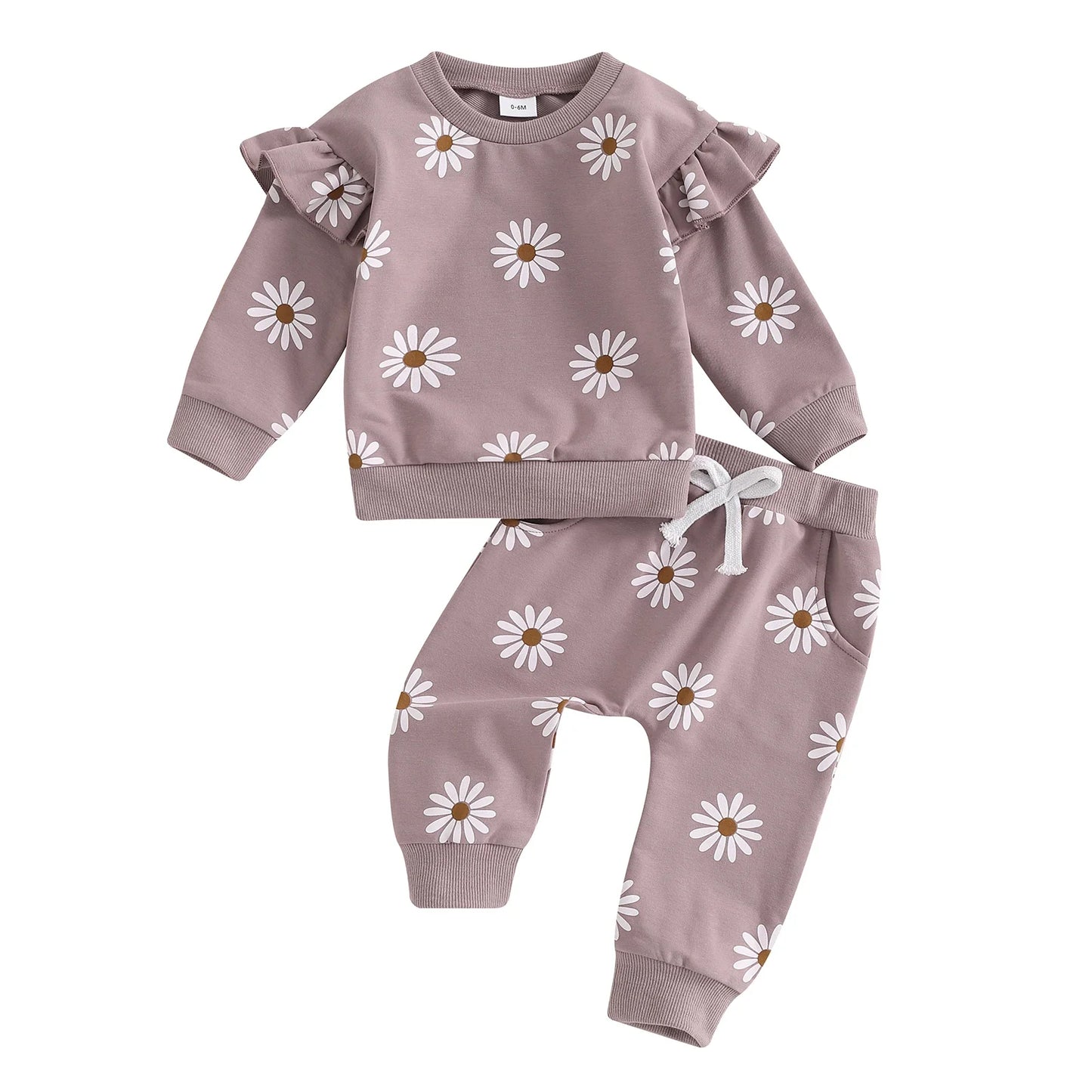 Daisy Sweatshirt Set