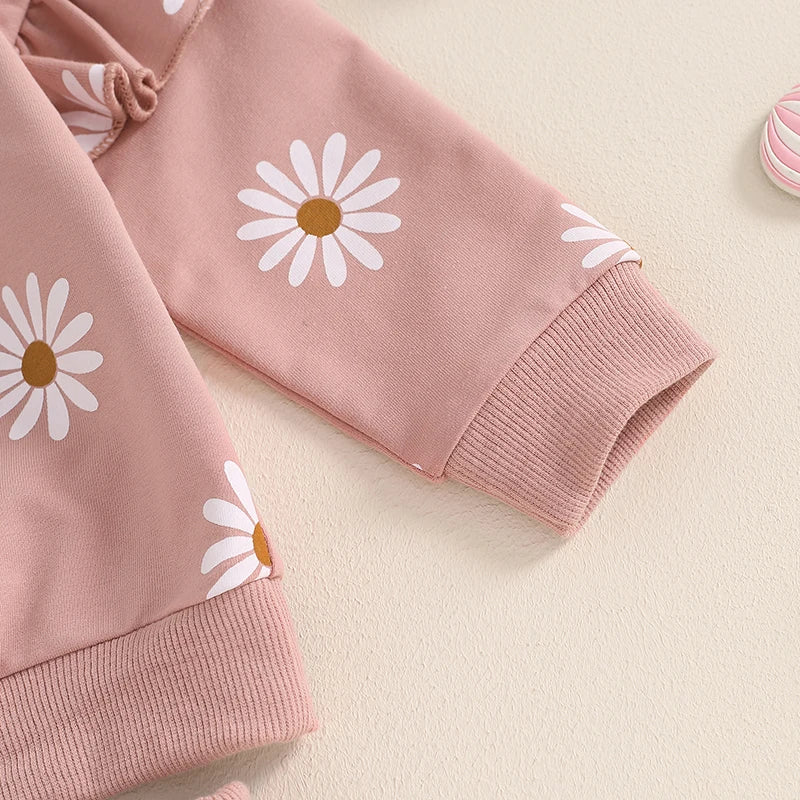 Daisy Sweatshirt Set