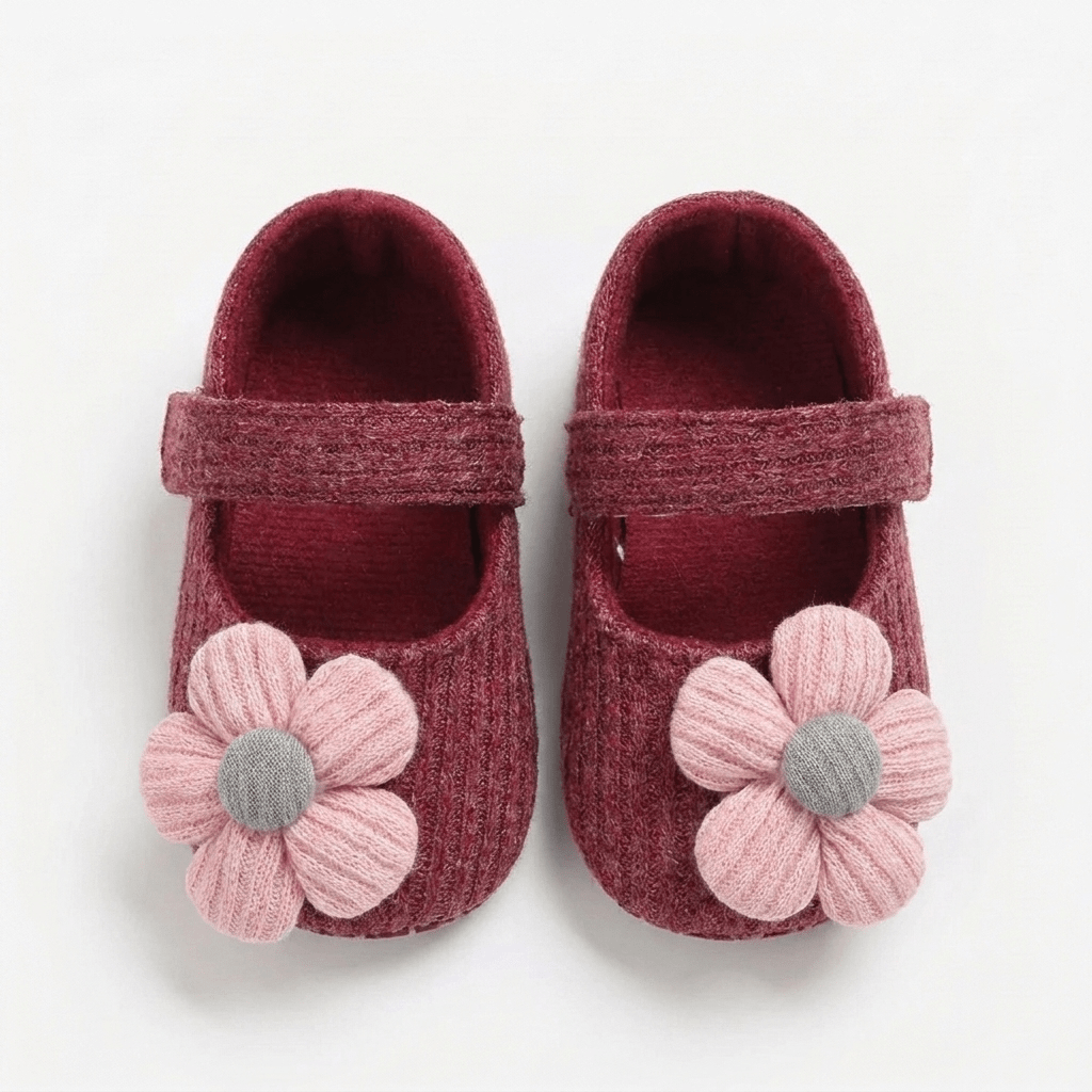 Blossom Knit Baby Shoes - Betina Baby & Kids