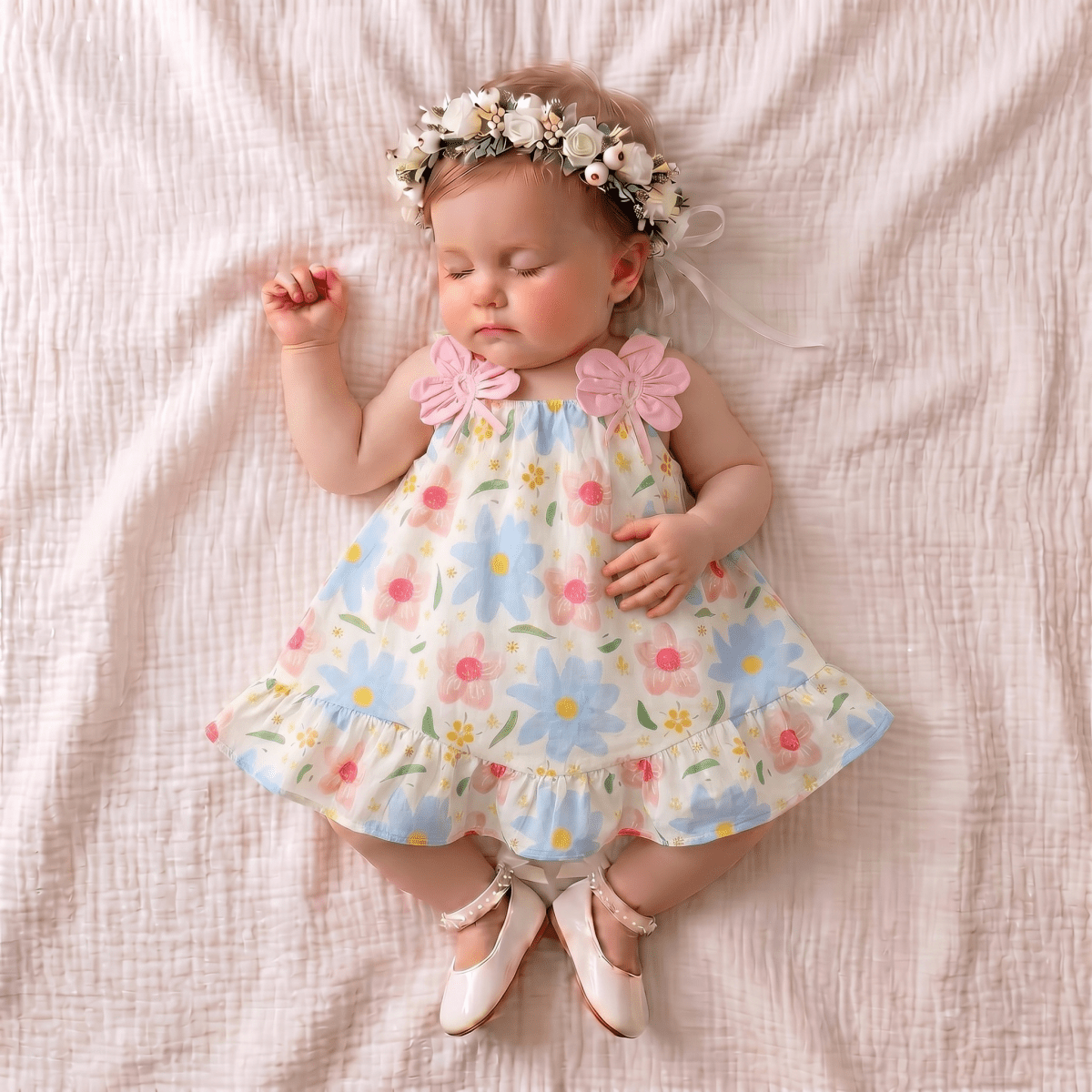 Blossom Strap Summer Dress - Betina Baby & Kids