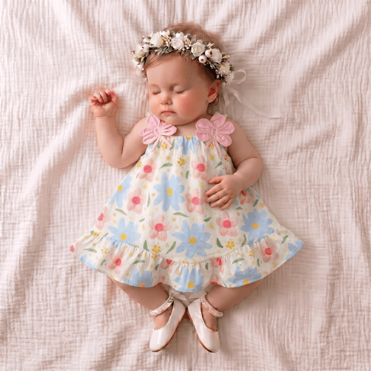Blossom Strap Summer Dress - Betina Baby & Kids