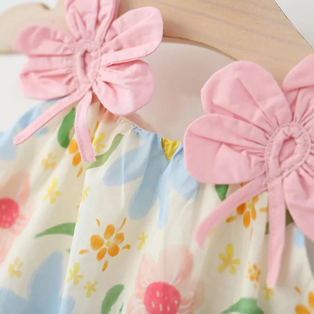 Blossom Strap Summer Dress - Betina Baby & Kids