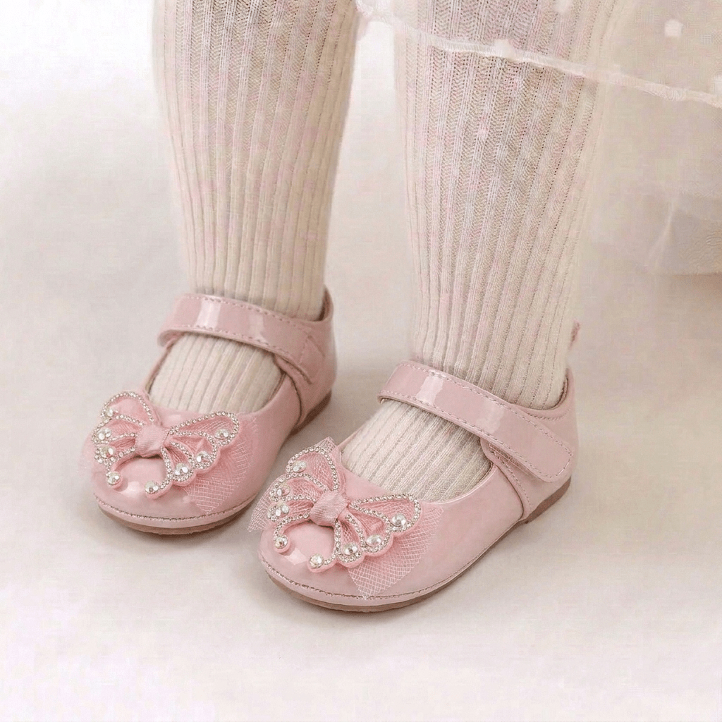 Butterfly Sparkle Baby Shoes - Betina Baby & Kids
