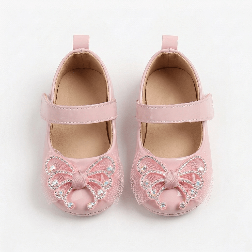 Butterfly Sparkle Baby Shoes - Betina Baby & Kids