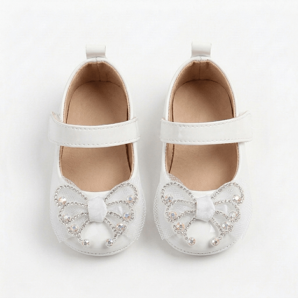 Butterfly Sparkle Baby Shoes - Betina Baby & Kids