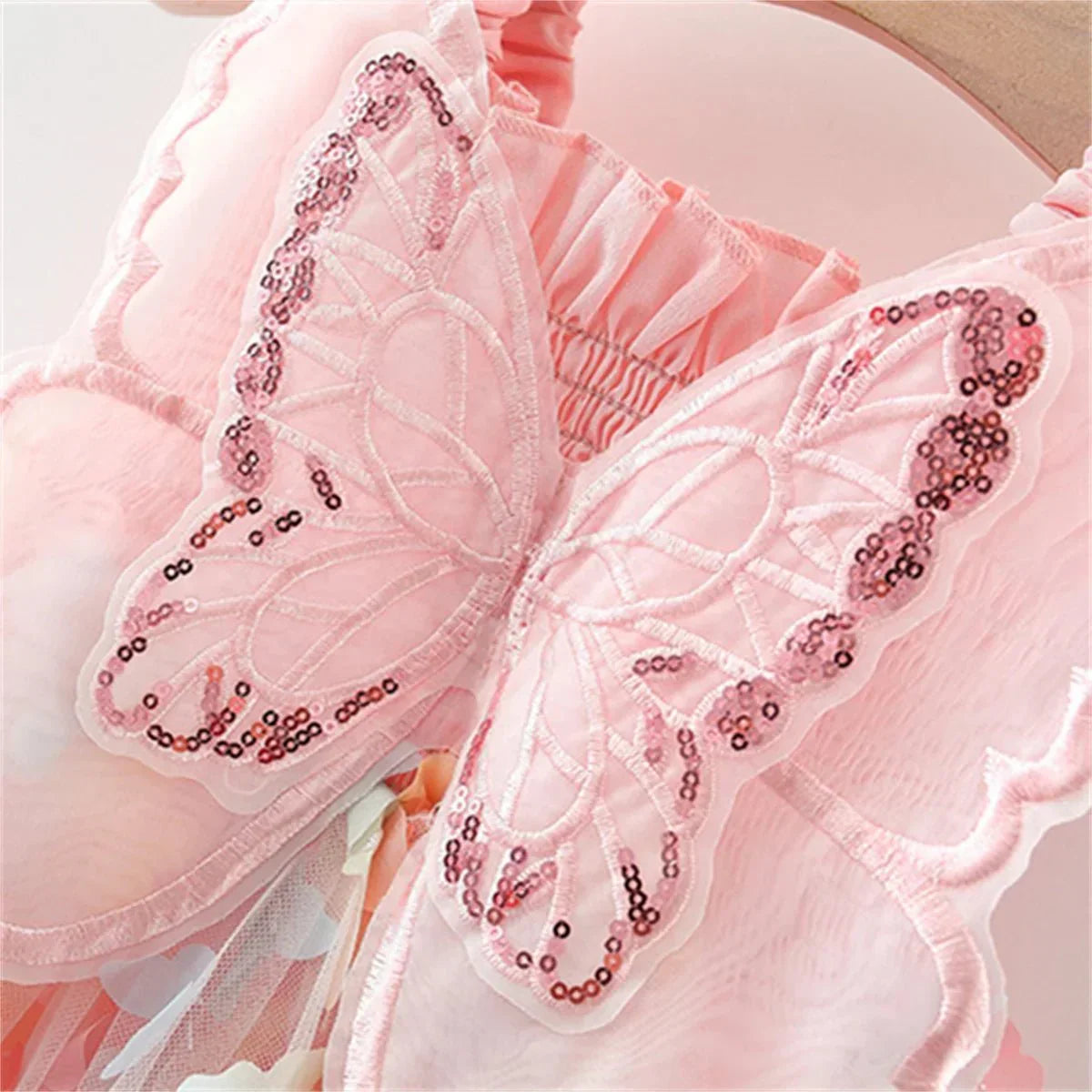 Butterfly Tulle Baby Dress - Betina Baby & Kids