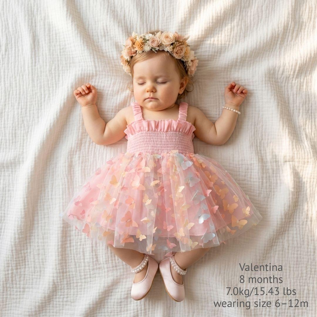 Butterfly Tulle Baby Dress - Betina Baby & Kids