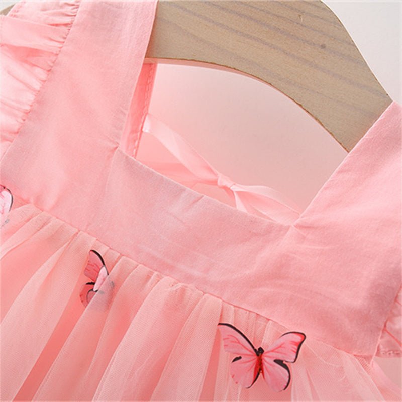 Butterfly Tulle Dress - Betina Baby & Kids