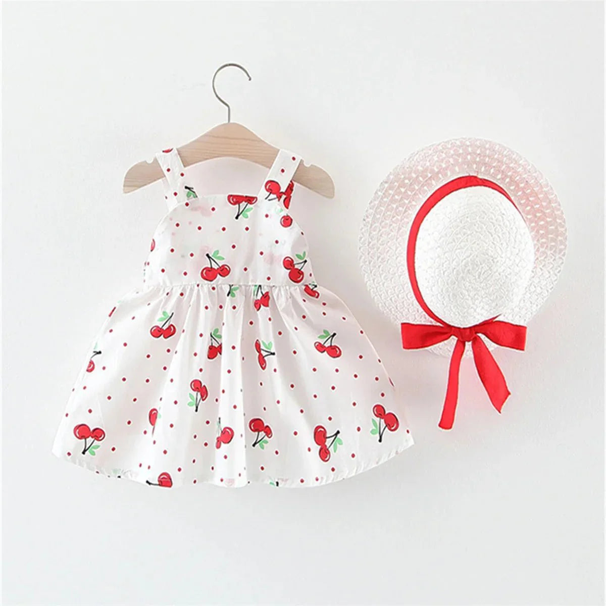 Cherry Dress with Hat - Betina Baby & Kids
