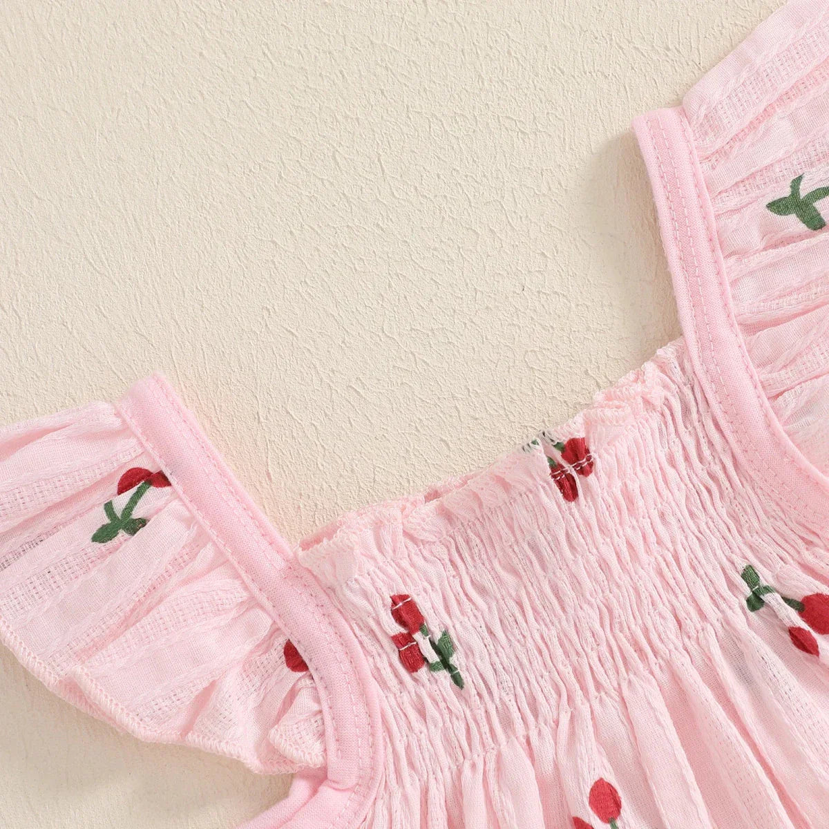 Cherry Ruffle Baby Set - Betina Baby & Kids