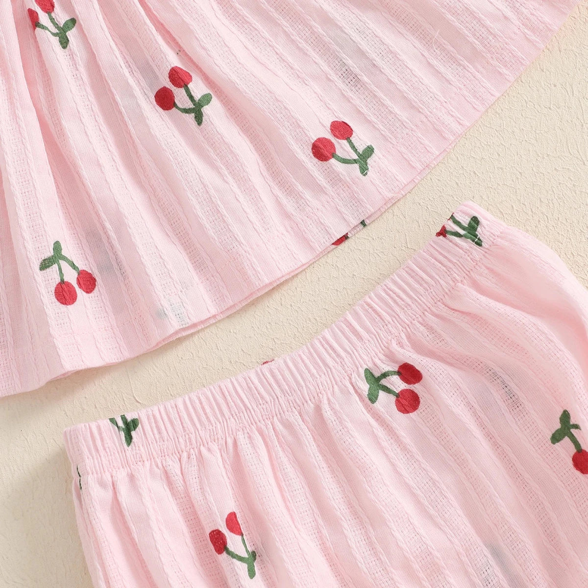 Cherry Ruffle Baby Set - Betina Baby & Kids