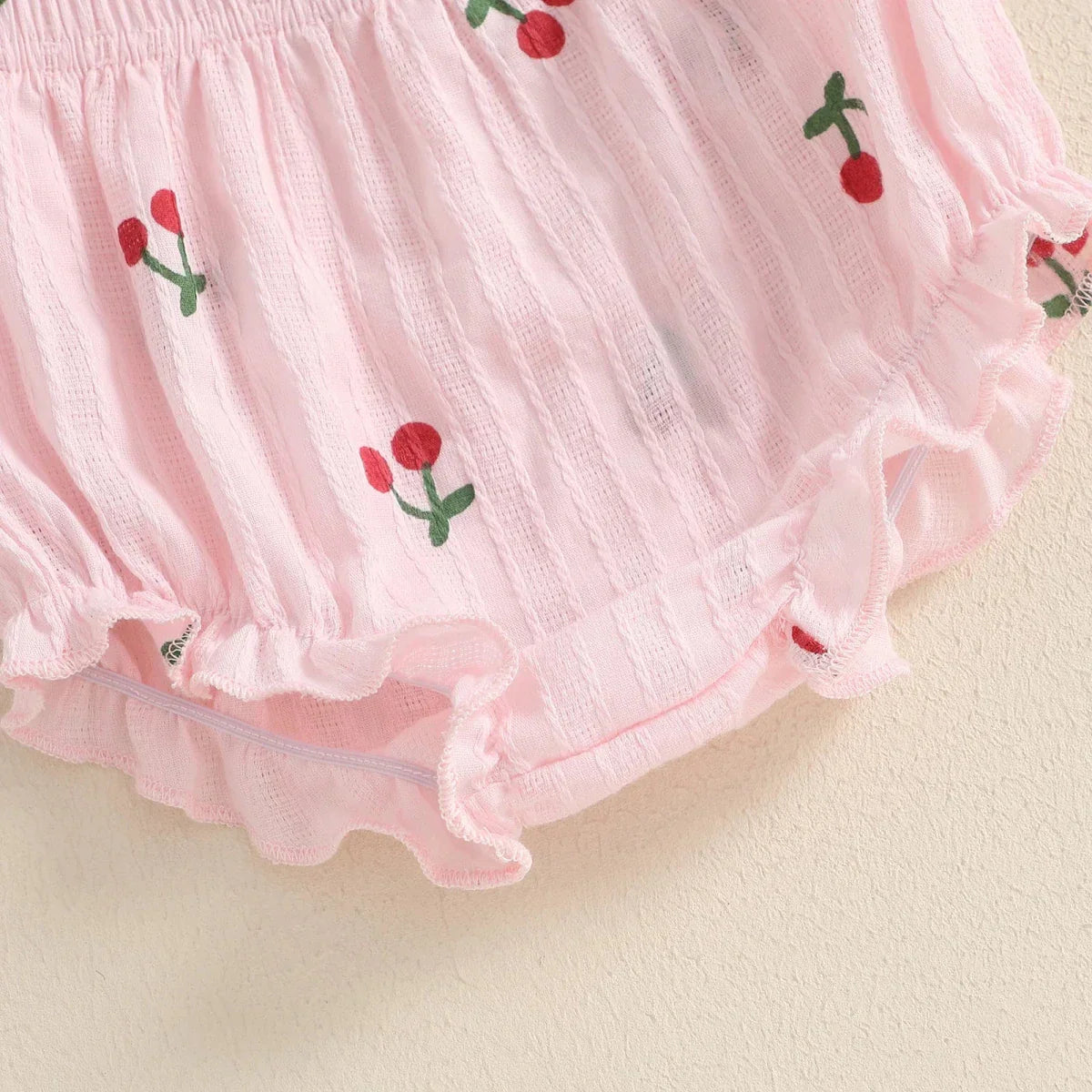 Cherry Ruffle Baby Set - Betina Baby & Kids
