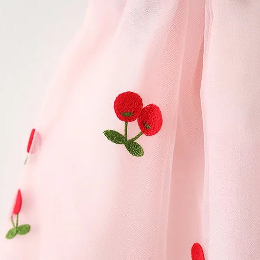 Cherry Ruffle Dress - Betina Baby & Kids
