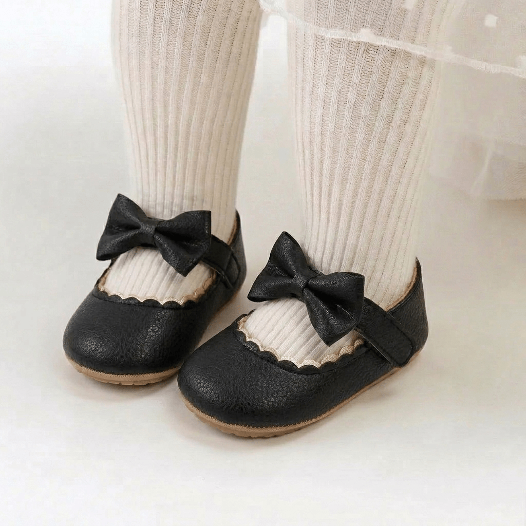 Classic Bow Mary Jane Baby Shoes - Betina Baby & Kids