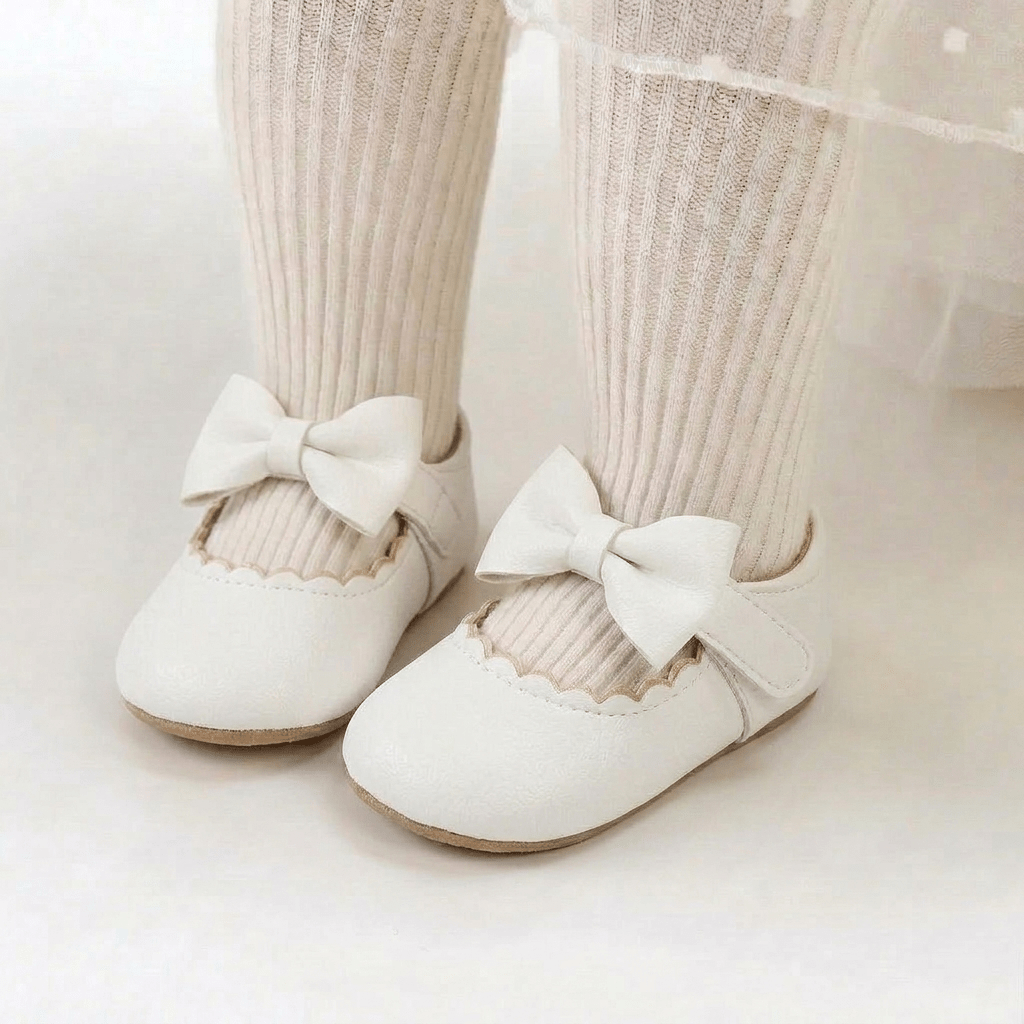 Classic Bow Mary Jane Baby Shoes - Betina Baby & Kids