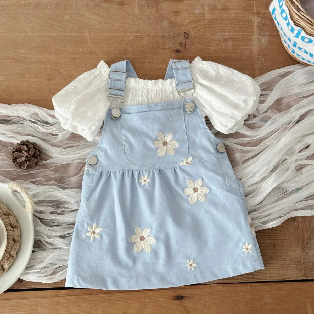 Daisy Denim Dress - Betina Baby & Kids