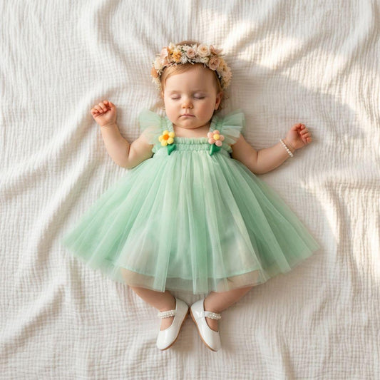 Daisy Dream Tulle Dress - Betina Baby & Kids