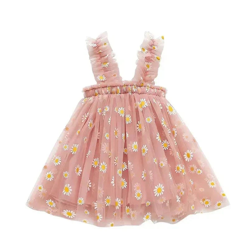 Daisy Tulle Baby Dress - Betina Baby & Kids