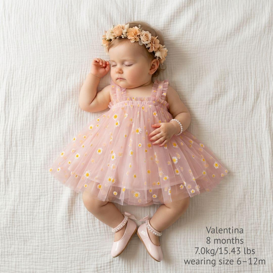 Daisy Tulle Baby Dress - Betina Baby & Kids