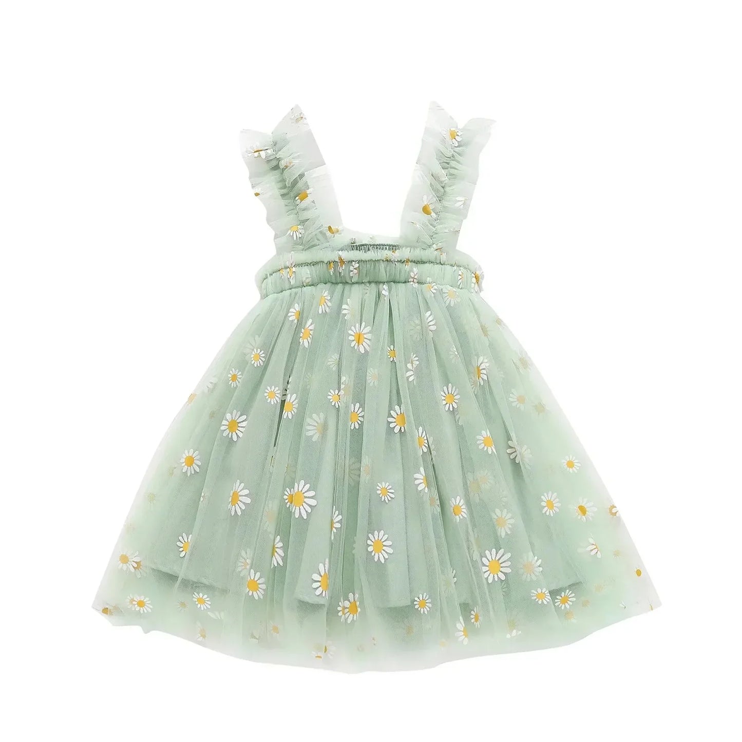 Daisy Tulle Baby Dress - Betina Baby & Kids