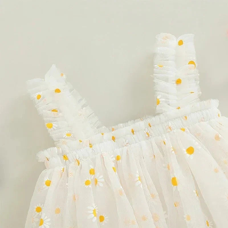 Daisy Tulle Baby Dress - Betina Baby & Kids