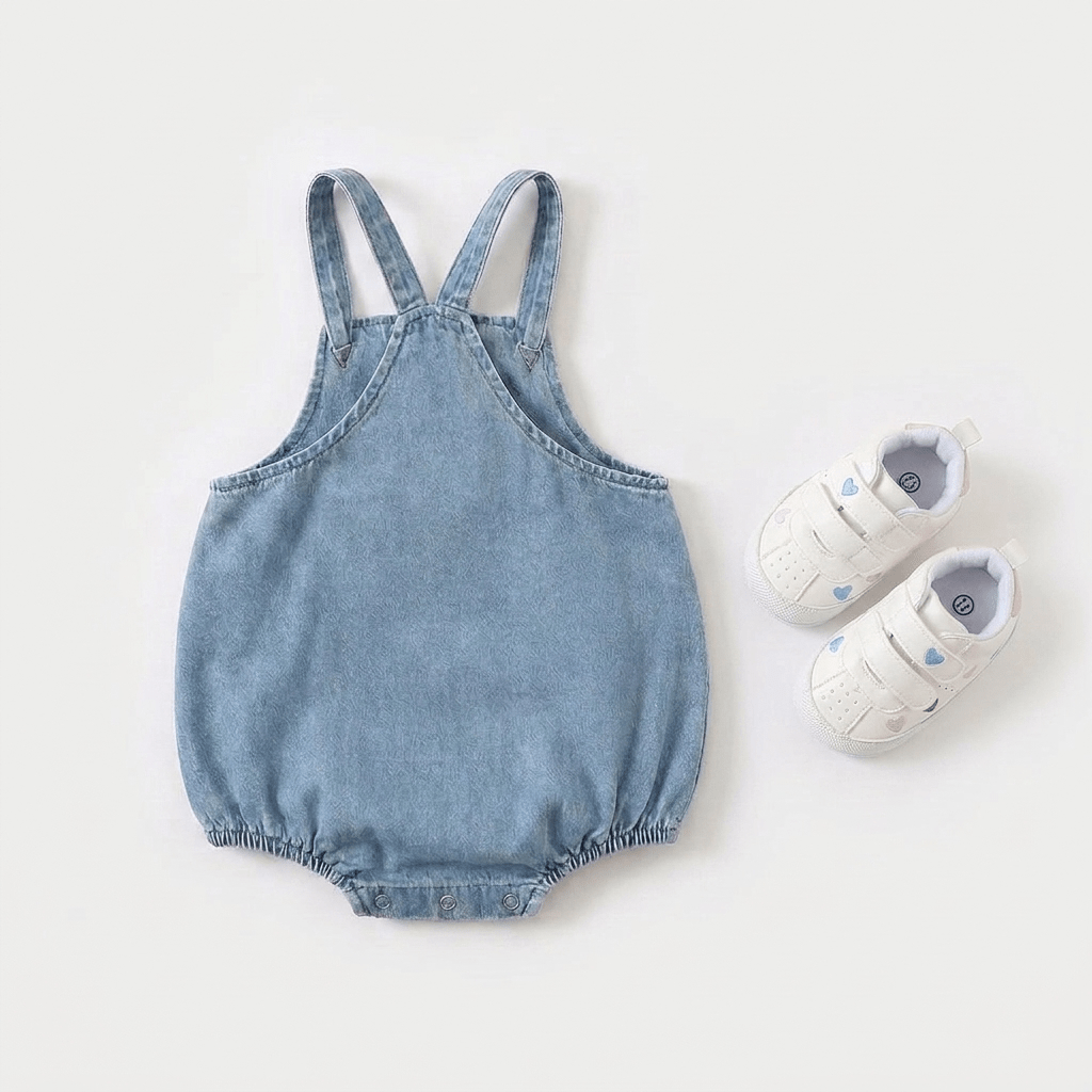 Denim Baby Romper - Betina Baby & Kids