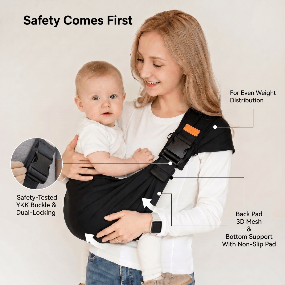 Dual Support Hip Seat Carrier - Betina Baby & Kids