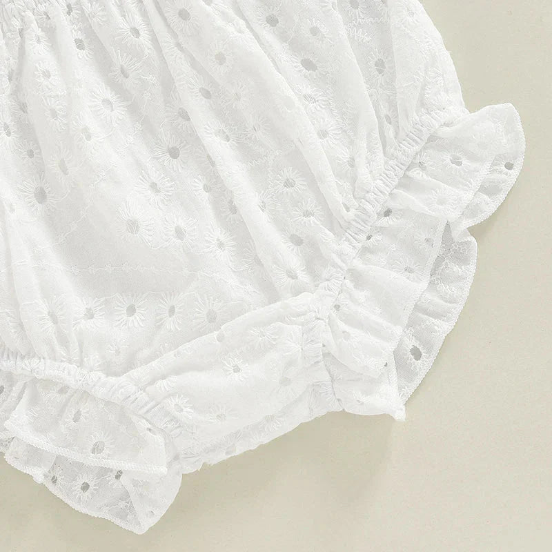 Eyelet Cotton Baby Set with Bloomers - Betina Baby & Kids