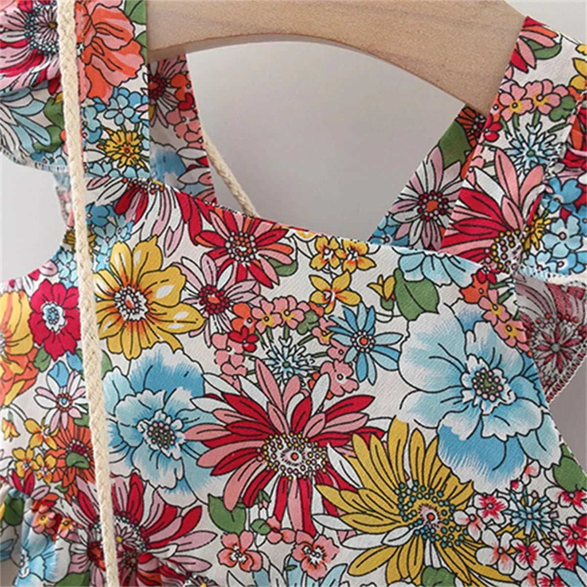 Floral Dress with Mini Bag Set - Betina Baby & Kids