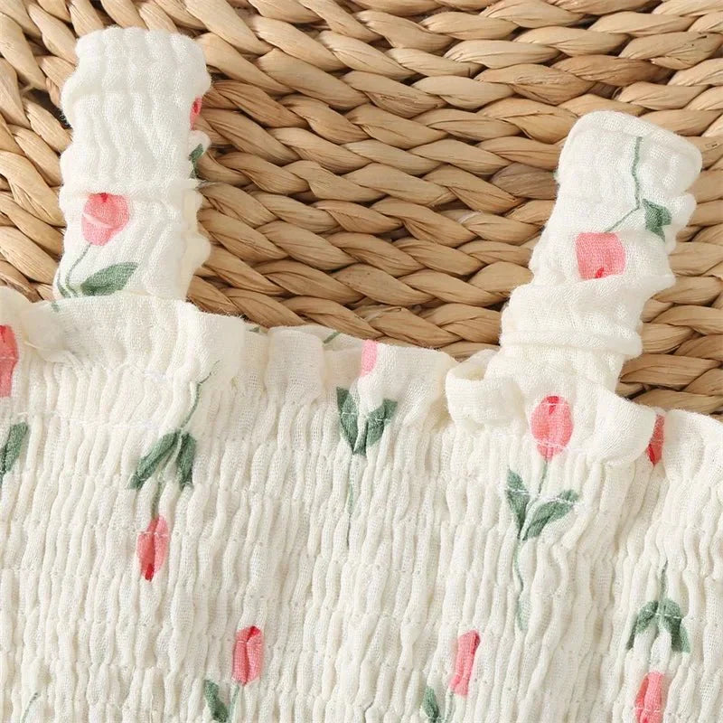 Floral Summer Romper - Betina Baby & Kids